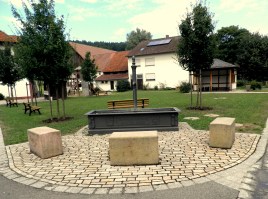 Der Mödlitzer Dorfplatz